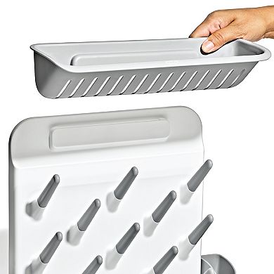 OXO Tot Expandable Space-Saving Bottle Drying Rack