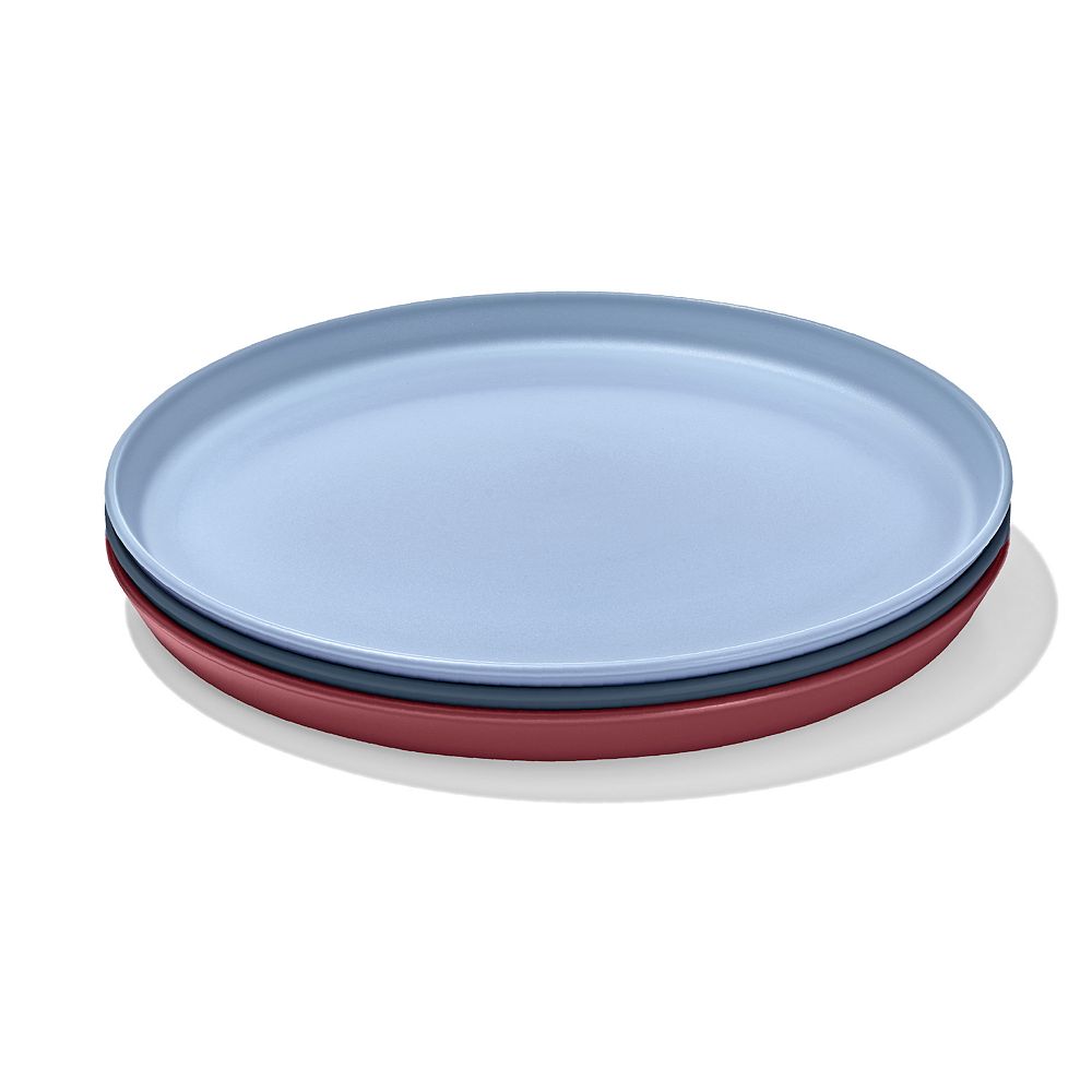 OXO Tot 3-Pack Stackable Plastic Plates