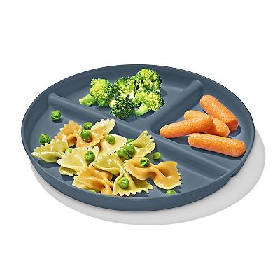 OXO Tot Stackable Divided Plates 3-pk. Baby Tableware