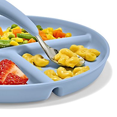 OXO Tot Stackable Divided Plates 3-pk. Baby Tableware