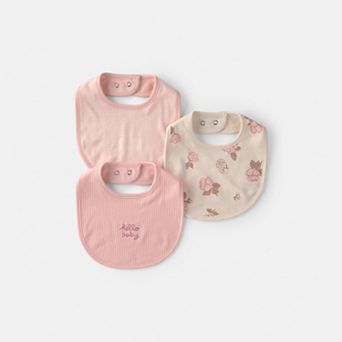 Baby Carter's 3-Pack Floral Bibs