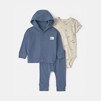 Baby Boy Carter's 3 pc Hoodie, Bodysuit & Pant Set