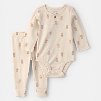 Baby Carter's 2 pc Bear Bodysuit & Pant Set
