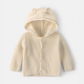 Baby & Toddler Carter's Bear Ears Hooded Sweater