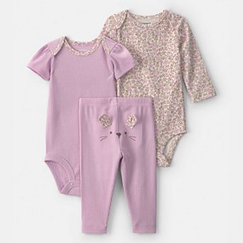 Baby Boy Carter's 3 pc Bunny Bodysuit & Pant Set