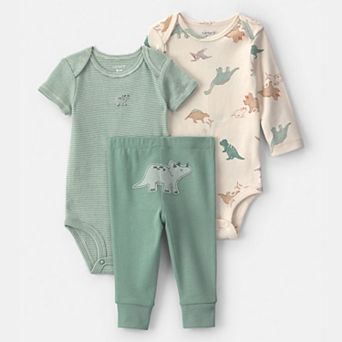 Baby Boy Carter's 3 pc Dinosaur Bodysuit & Pant Set