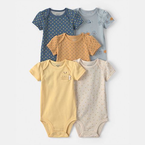 Детские боди Carter's с коротким рукавом, 5 шт