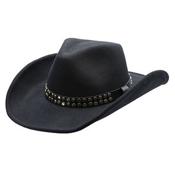 Peter Grimm Ultra Felt McGraw Drifter Hat With Studded Band
