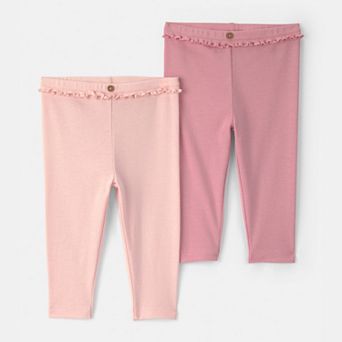 Baby Girl Carter's 2-Pack Cotton Pants