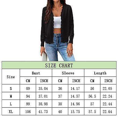 Womens Cropped Cardigan Knit Shrugs for Dresses Tops V Neck Button Down Cardigans Sweaters