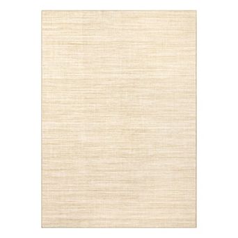 Garvee Plain Texture Area Rug Ultra Thin Washable Non-Slip Rug for Modern Living Room Bedroom