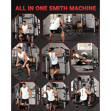 Integrated home fitness equipment, equipped with various accessories, fitness equipment