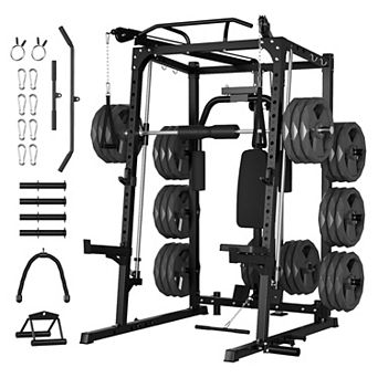 Smith machine, multifunctional strength cage puller, training equipment, suitable for home gyms