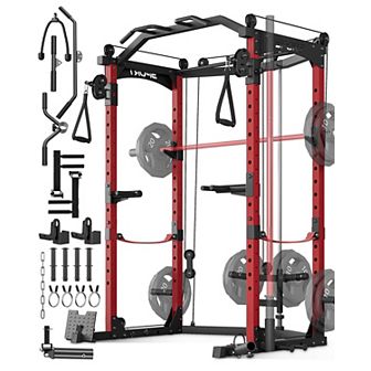 Multi functional strength stand and squat stand suitable for home gyms, used for strength training