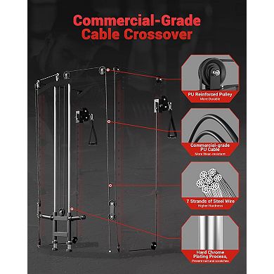Multi functional strength stand and squat stand suitable for home gyms, used for strength training