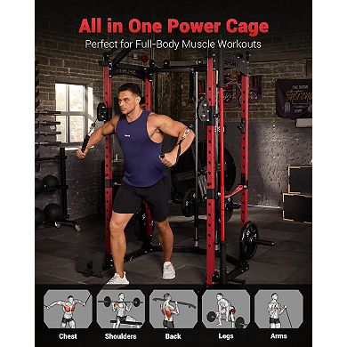 Multi functional strength stand and squat stand suitable for home gyms, used for strength training