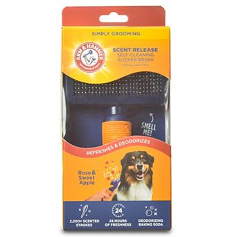Arm & Hammer Scent Release Self-Cleaning Slicker Dog Brush