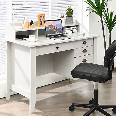 Costway Computer Desk office Desk PC Laptop Writing Table Workstation