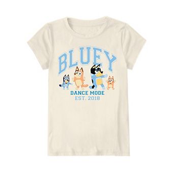Girls Bluey Dance Mode Graphic Tee