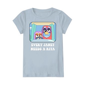Girls Bluey Graphic Tee