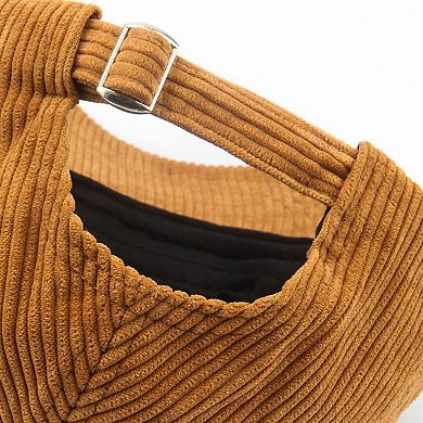 Women's Corduroy Baseball Cap - Stylish & Comfortable