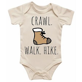 Mountain Hiking - Baby Boy Girl Clothes Infant Onesie® Funny Cute Newborn Bodysuits