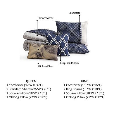 Bebejan Vertigeo 5 Piece Reversible Comforter Set