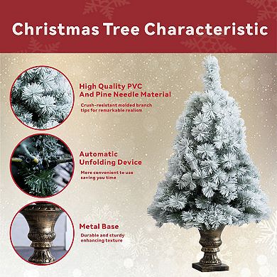 4FT Artificial Christmas Tree White