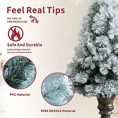 4FT Artificial Christmas Tree White