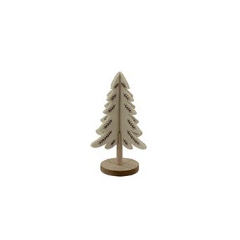 St. Nicholas Square® Neutral Felt Tree Table Decor