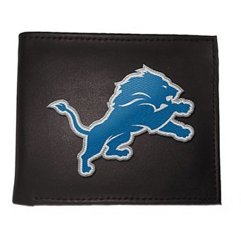 Detroit Lions Synthetic Leather Embroidered Bifold Wallet
