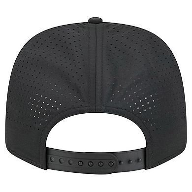 Men's New Era Black UCF Knights Script Performance Rope 9SEVENTY Adjustable Hat