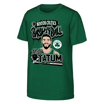 Youth Outerstuff Jayson Tatum Kelly Green Boston Celtics Baller T-Shirt