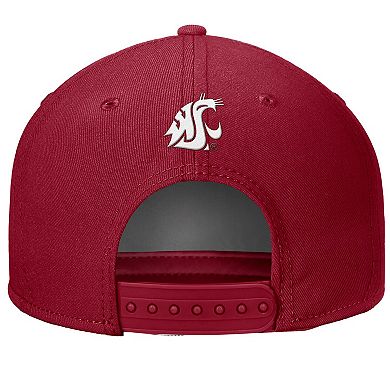 Men's Nike Crimson Washington State Cougars Rise Adjustable Hat