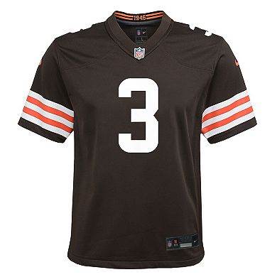 Youth Nike Jerry Jeudy Brown Cleveland Browns Team Game Jersey