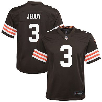 Youth Nike Jerry Jeudy Brown Cleveland Browns Team Game Jersey