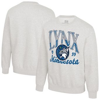 Unisex Stadium Essentials Oatmeal Minnesota Lynx Sky High Fleece Crew Neck Sweatshirt