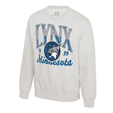 Unisex Stadium Essentials Oatmeal Minnesota Lynx Sky High Fleece Crew Neck Sweatshirt