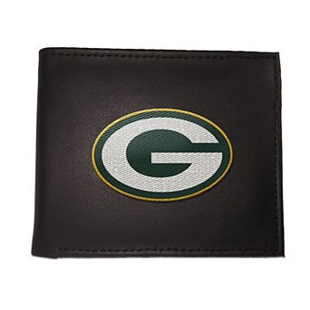 Green Bay Packers Synthetic Leather Embroidered Bifold Wallet