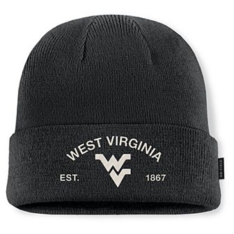 Men's Nike Black West Virginia Mountaineers 2025 Military Appreciation Cuffed Knit Hat