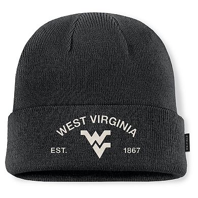 Men's Nike Black West Virginia Mountaineers 2025 Military Appreciation Cuffed Knit Hat