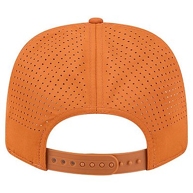 Men's New Era Texas Orange Texas Longhorns Script Performance Rope 9SEVENTY Adjustable Hat