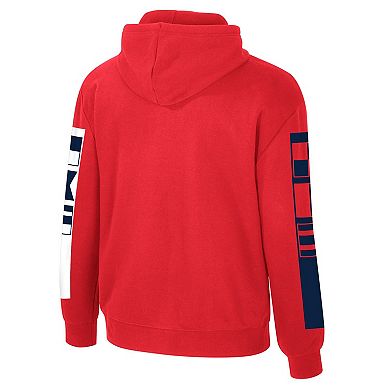 Unisex Stadium Essentials Red LA Clippers City Star Hoodie