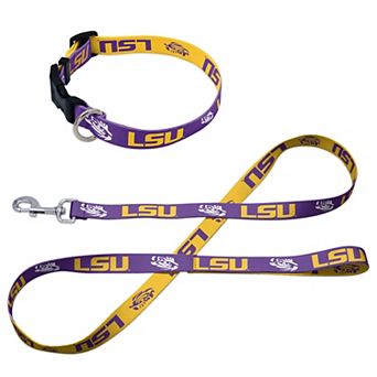 WinCraft LSU Tigers Pet Leash and Collar Set