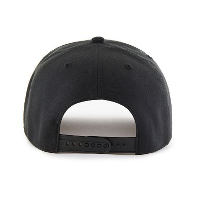 Men's '47 Black Milwaukee Bucks Nothing But Net Hitch Adjustable Hat