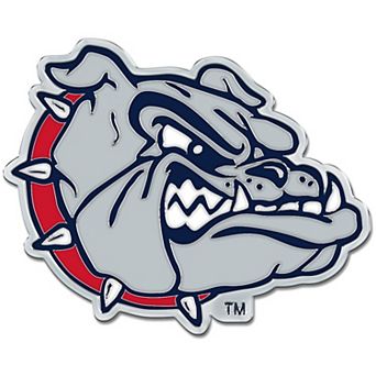 WinCraft Gonzaga Bulldogs Colored Chrome Auto Emblem