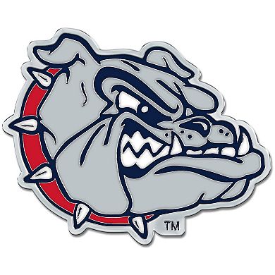 WinCraft Gonzaga Bulldogs Colored Chrome Auto Emblem