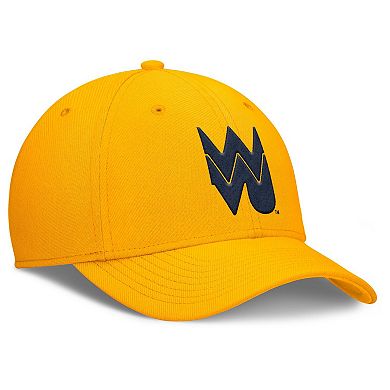 Men's Nike Gold West Virginia Mountaineers Rise Academic Dri-FIT Flex Hat