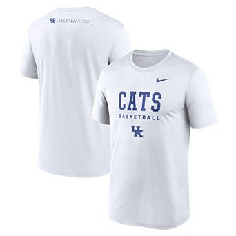 Men's Nike White Kentucky Wildcats 2025 Courtside Basketball Legend Dri-FIT T-Shirt