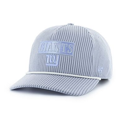Women's '47 Light Blue New York Giants Mellow Corduroy Hitch Adjustable Hat